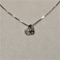 Collana Fanton Gioielli Donna COLLANE DIAMANTI in Oro bianco Diamante COOR-219-52